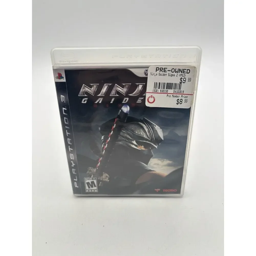 Ninja Gaiden Sigma 2 (Sony PlayStation 3 PS3) Complete CIB w/ Manual VG Cond
